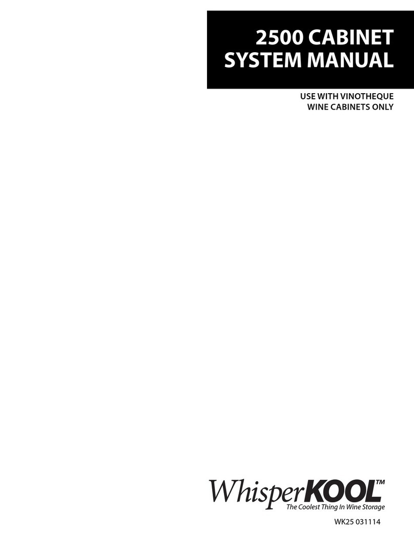 WHISPER KOOL 2500 CABINET User guide
