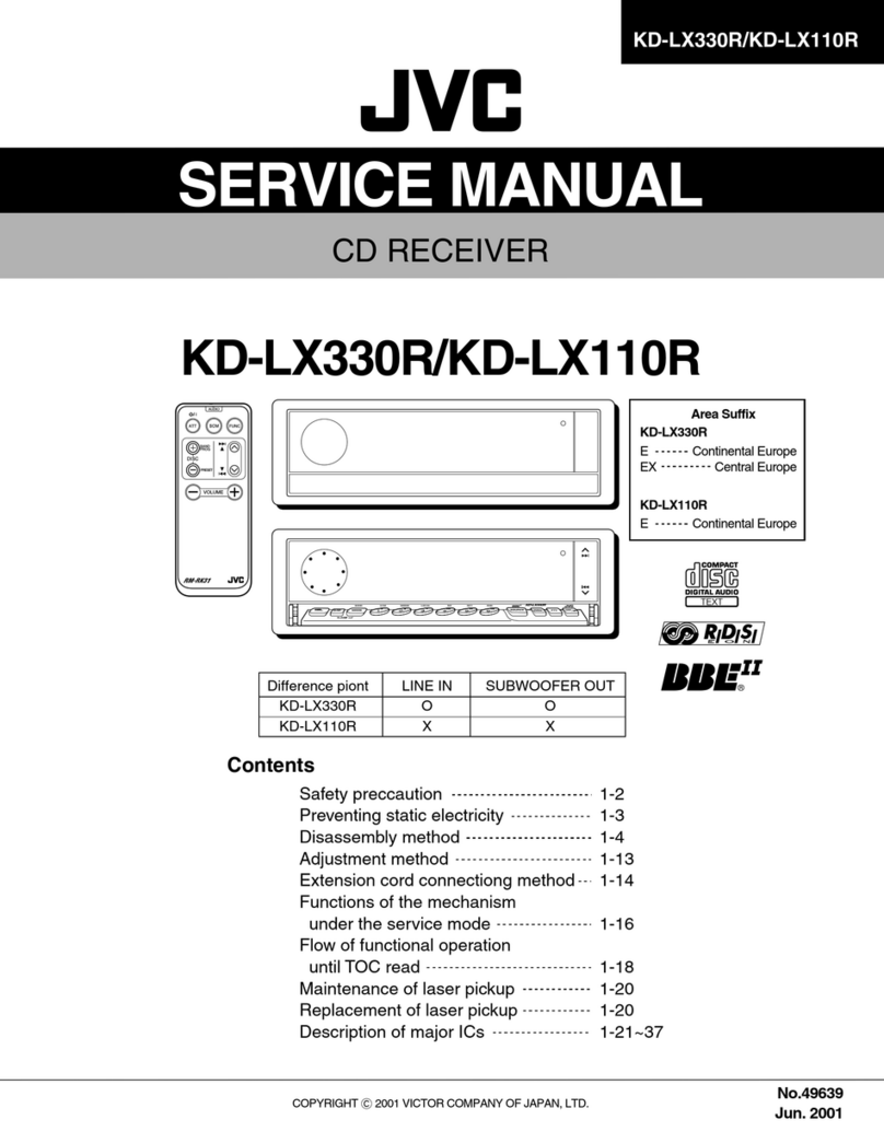 JVC KD-LX330R User manual