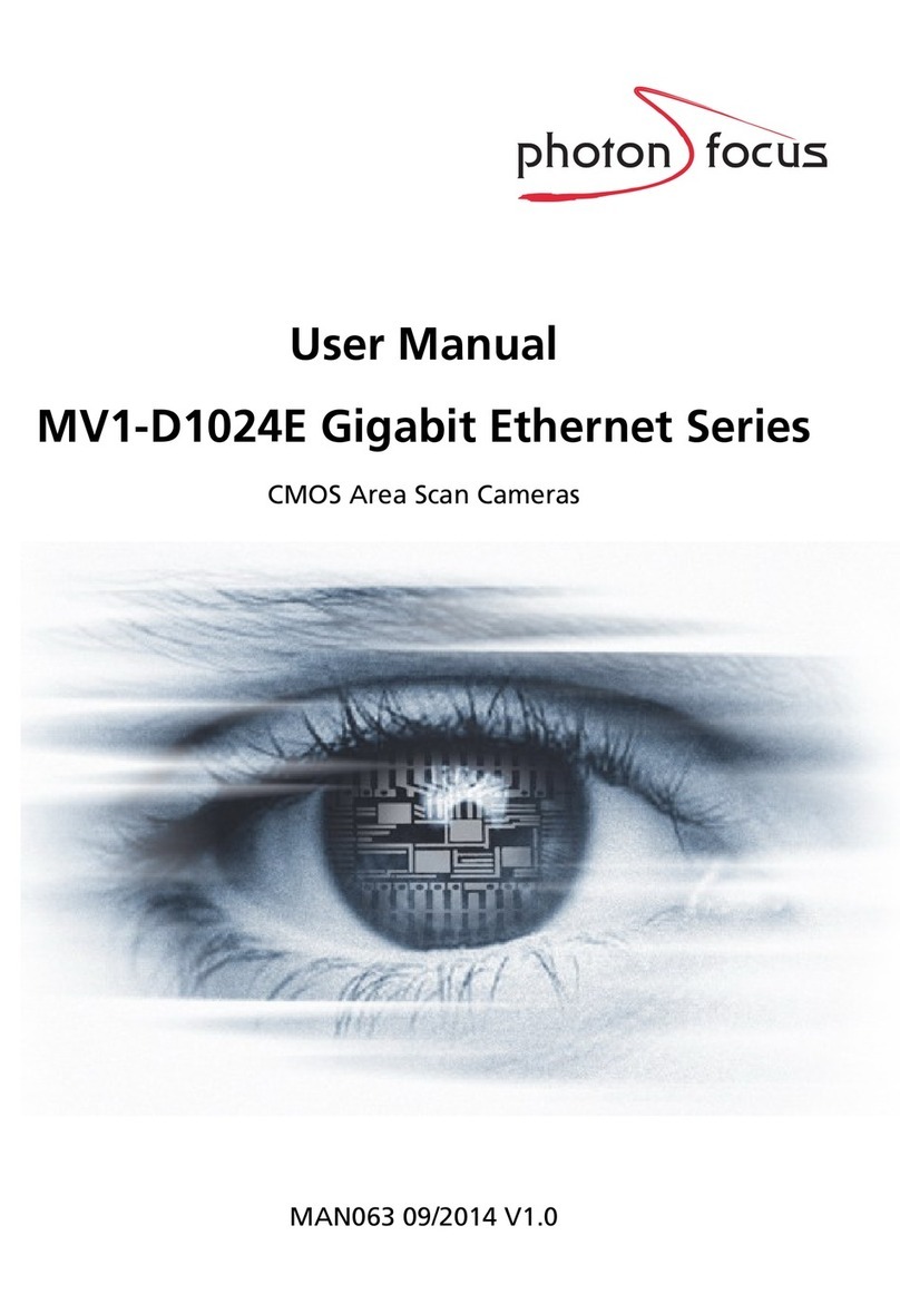 Photon Focus MV1-D1024E user manual