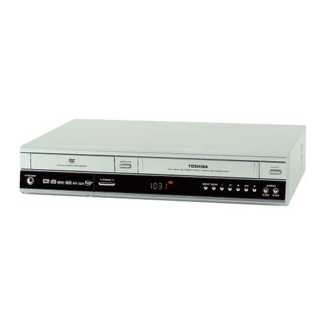 Toshiba D-VR3SU Service manual