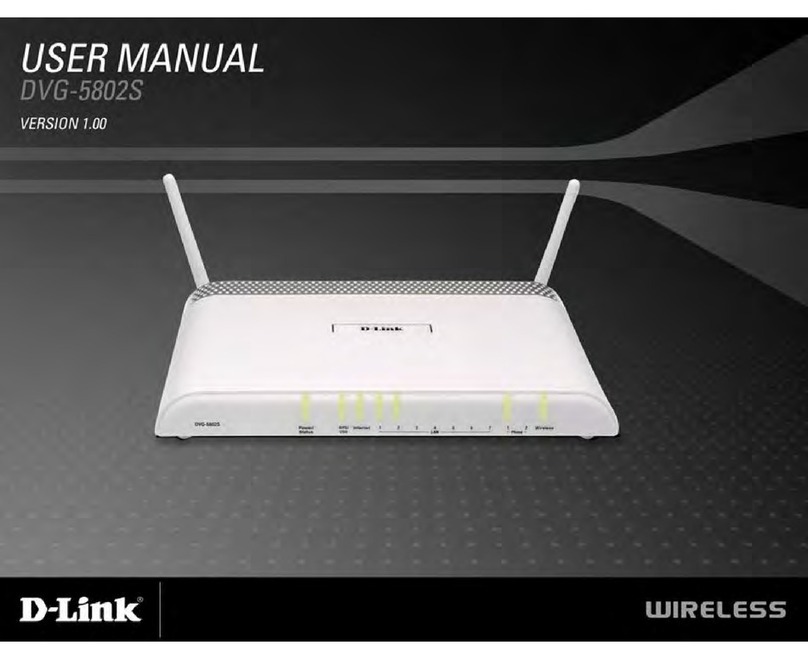 D-Link DVG-5802S User manual D-Link DVG-5802S User manual