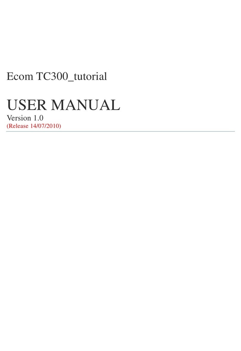 Ecom TC300 user manual