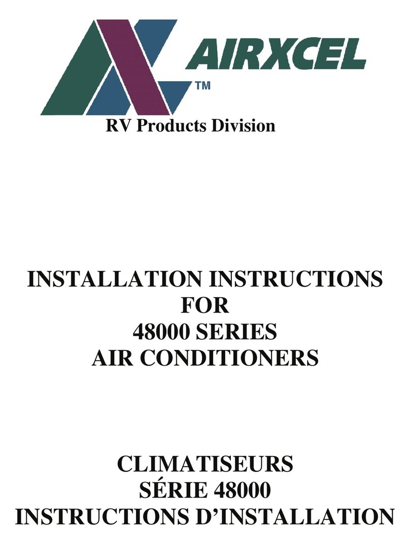 Airxcel 48000 Series User manual
