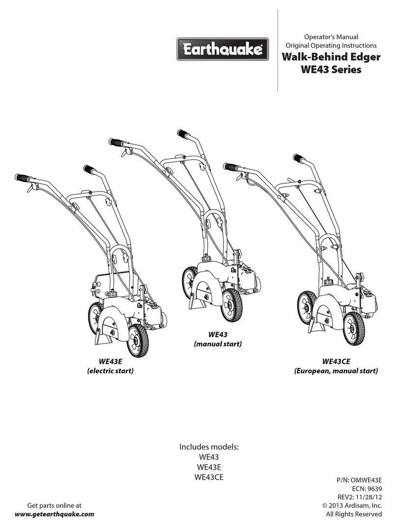 EarthQuake WE43 User manual