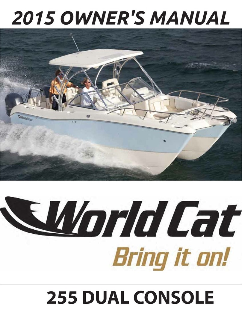World Cat 255 DUAL CONSOLE 2015 owner's manual