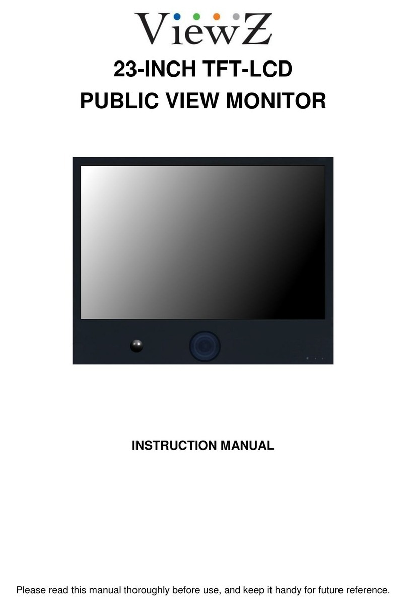 ViewZ 23-INCH TFT-LCD User manual ViewZ 23-INCH TFT-LCD User manual