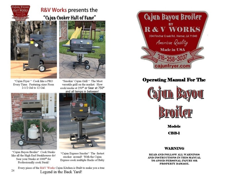 R&V Works CBB-1 operating manual