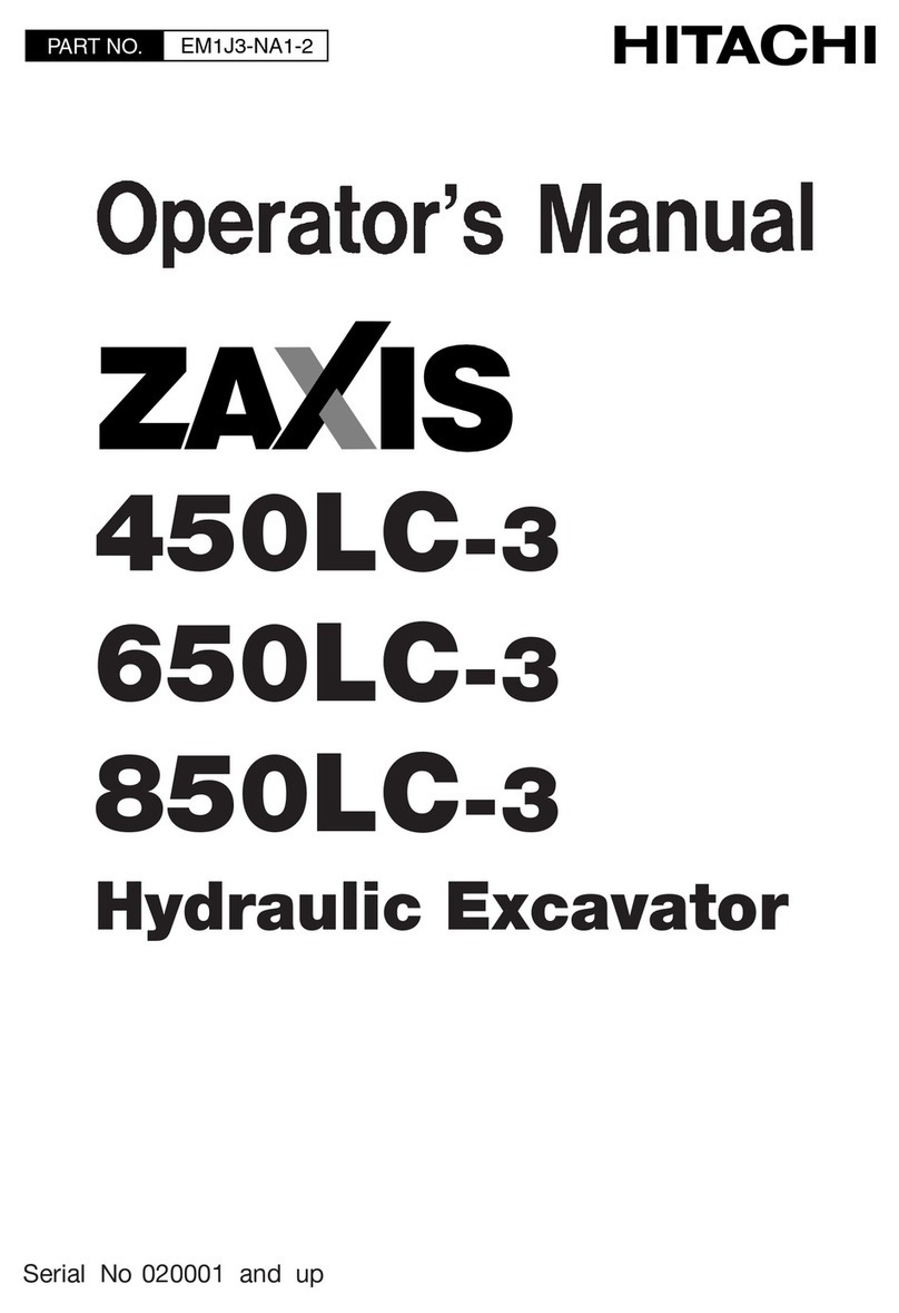 Hitachi ZAXIS 450LC-3 User manual