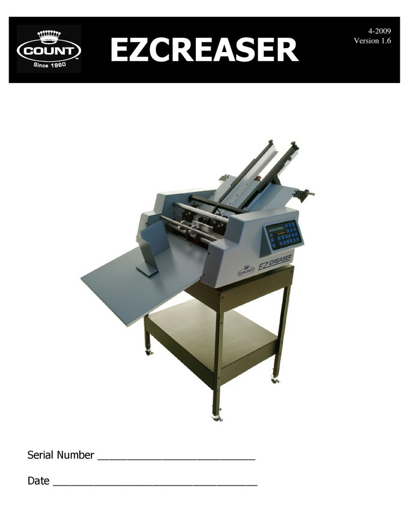 Count EZCREASER User manual