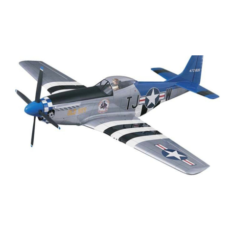 Top Flite Giant Scale Gold Edition P-51D Mustang User manual
