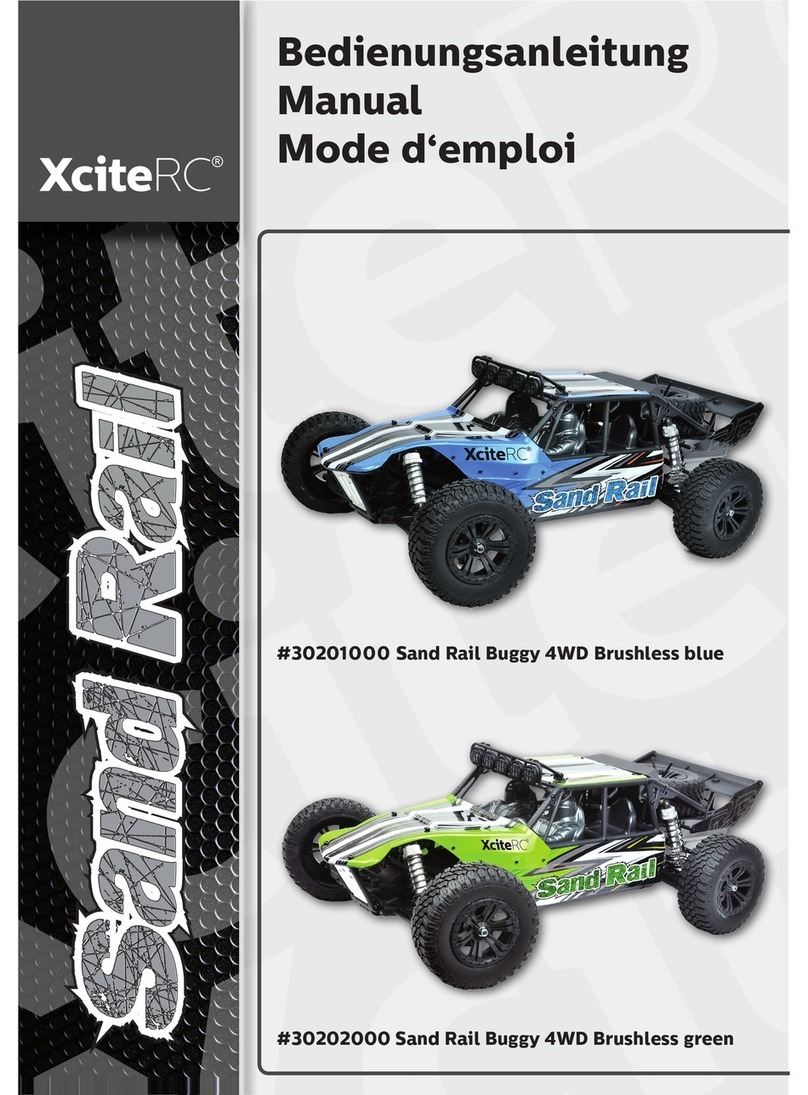 XciteRC 30201000 Sand Rail Assembly instructions