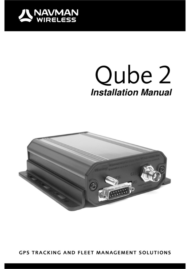 Navmanu Qube 2 installation manual