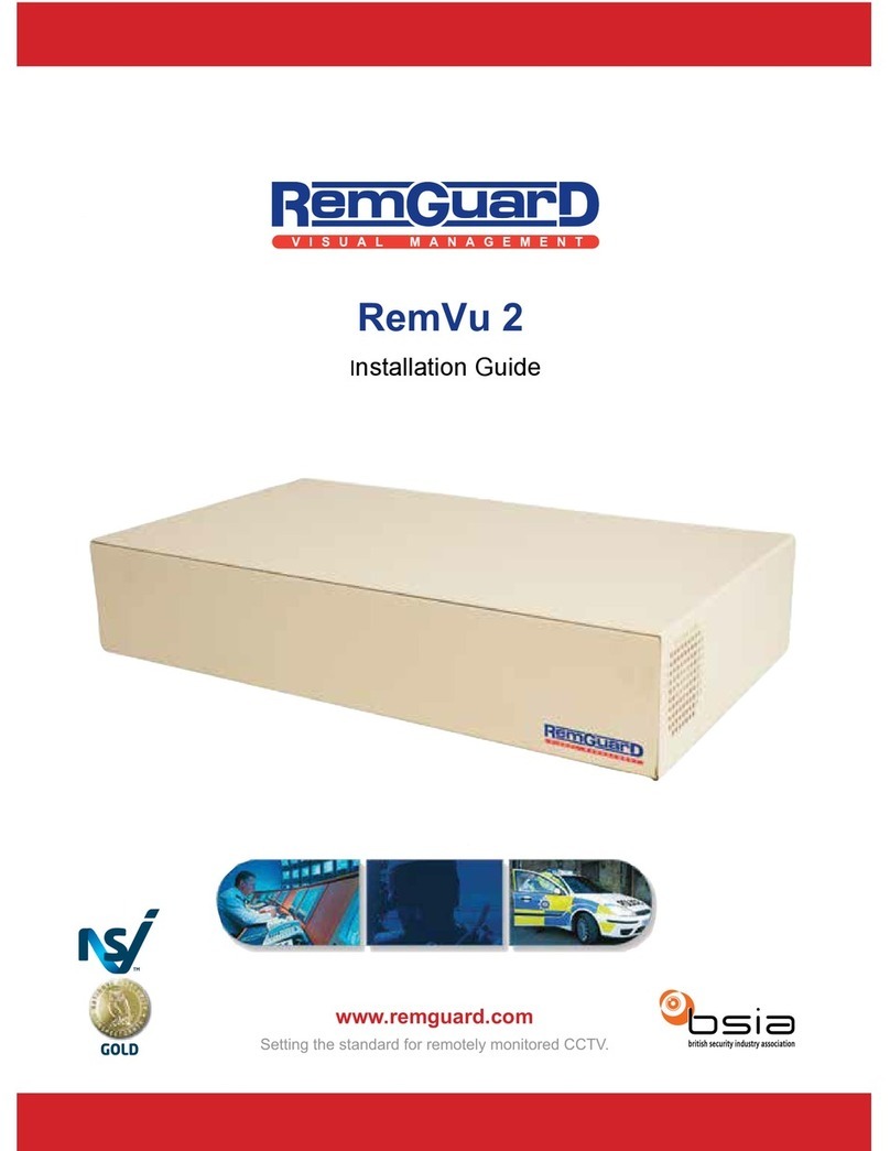 RemGuard RemVu 2 User manual
