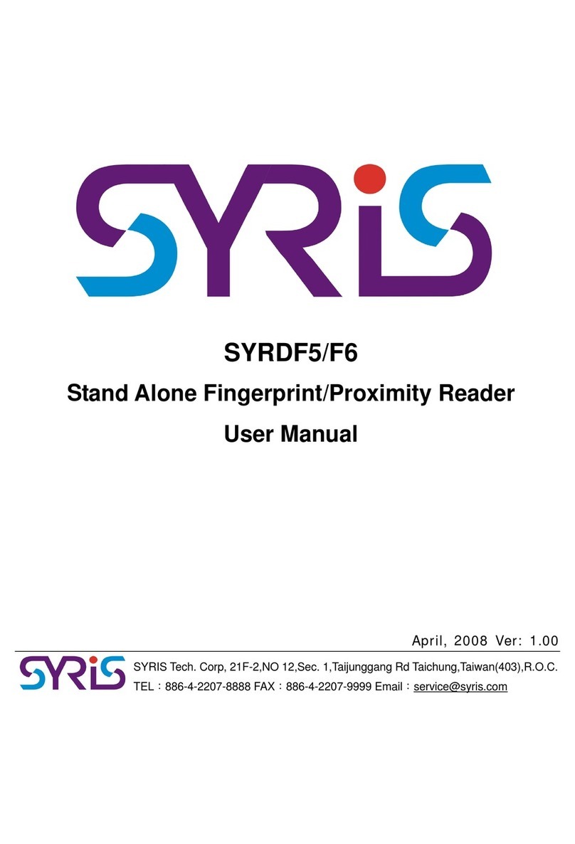 Syris SYRDF5 user manual