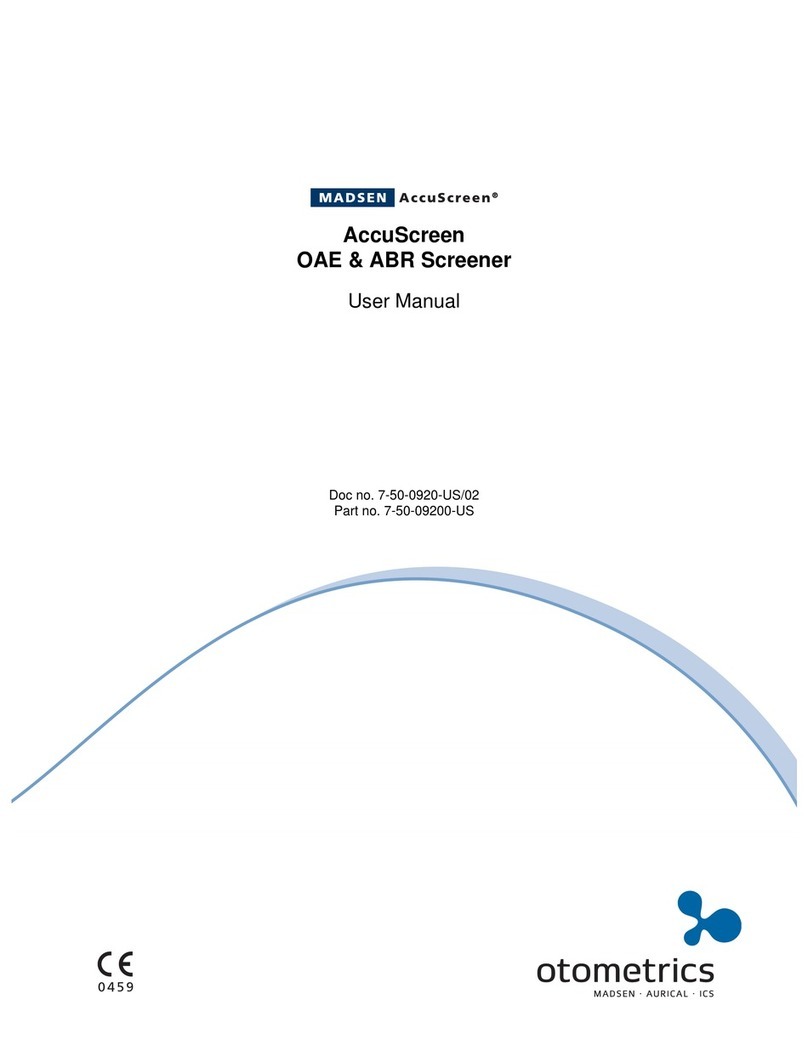 otometrics AccuScreen OAE user manual