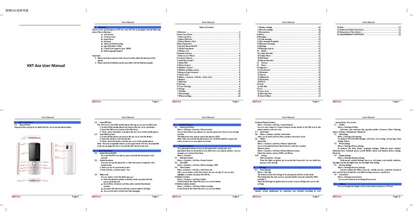Lava KKT Ace User manual