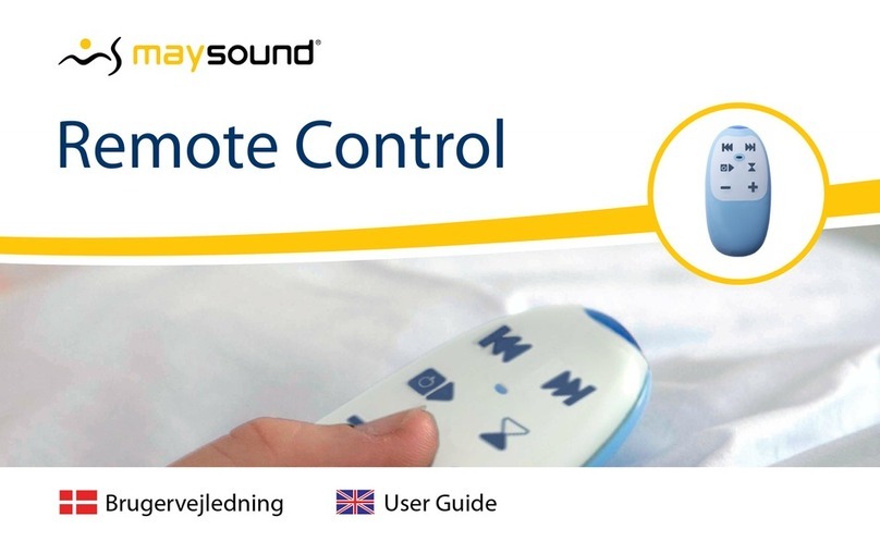 Maysound Remote Control user guide