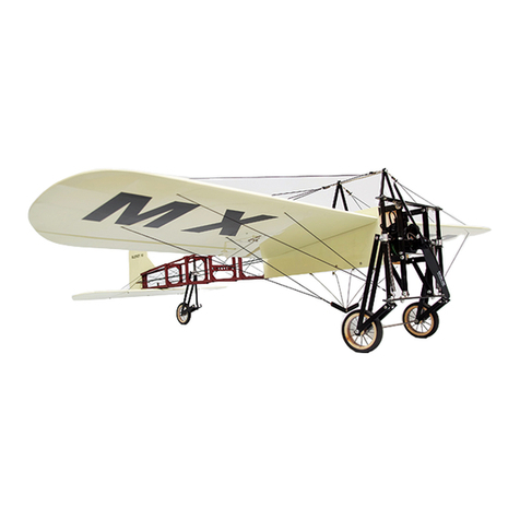Maxford USA Bleriot XI instruction manual