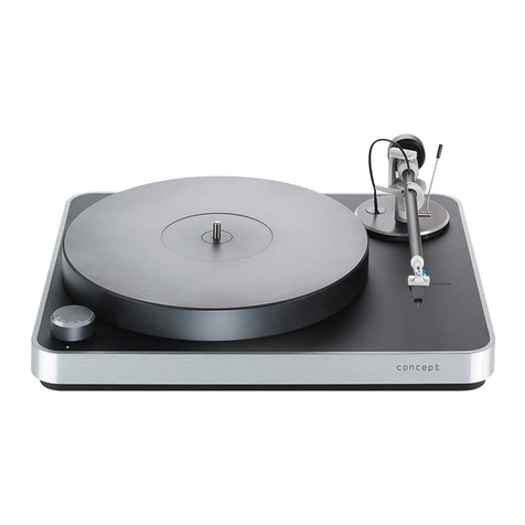 Clearaudio Concept MC User manual