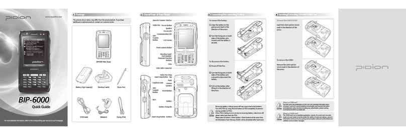 Pidion BIP-6000 User manual