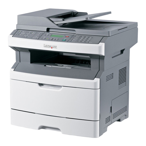 Lexmark 363dn - X B/W Laser User manual