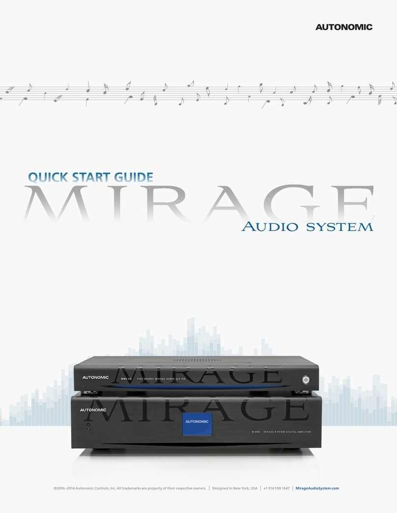 Autonomic MIRAGE quick start guide