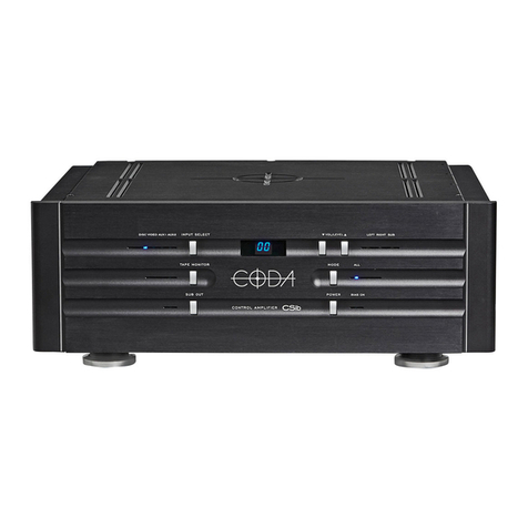 Coda CSib User manual