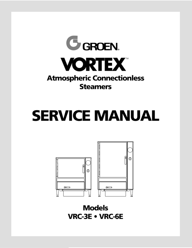 Groen Vortex VRC-3E User manual