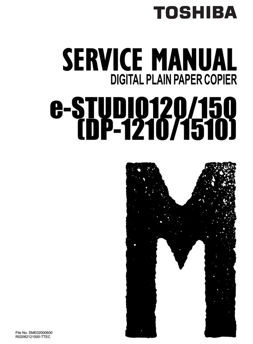 Toshiba e-studio 120 Service manual