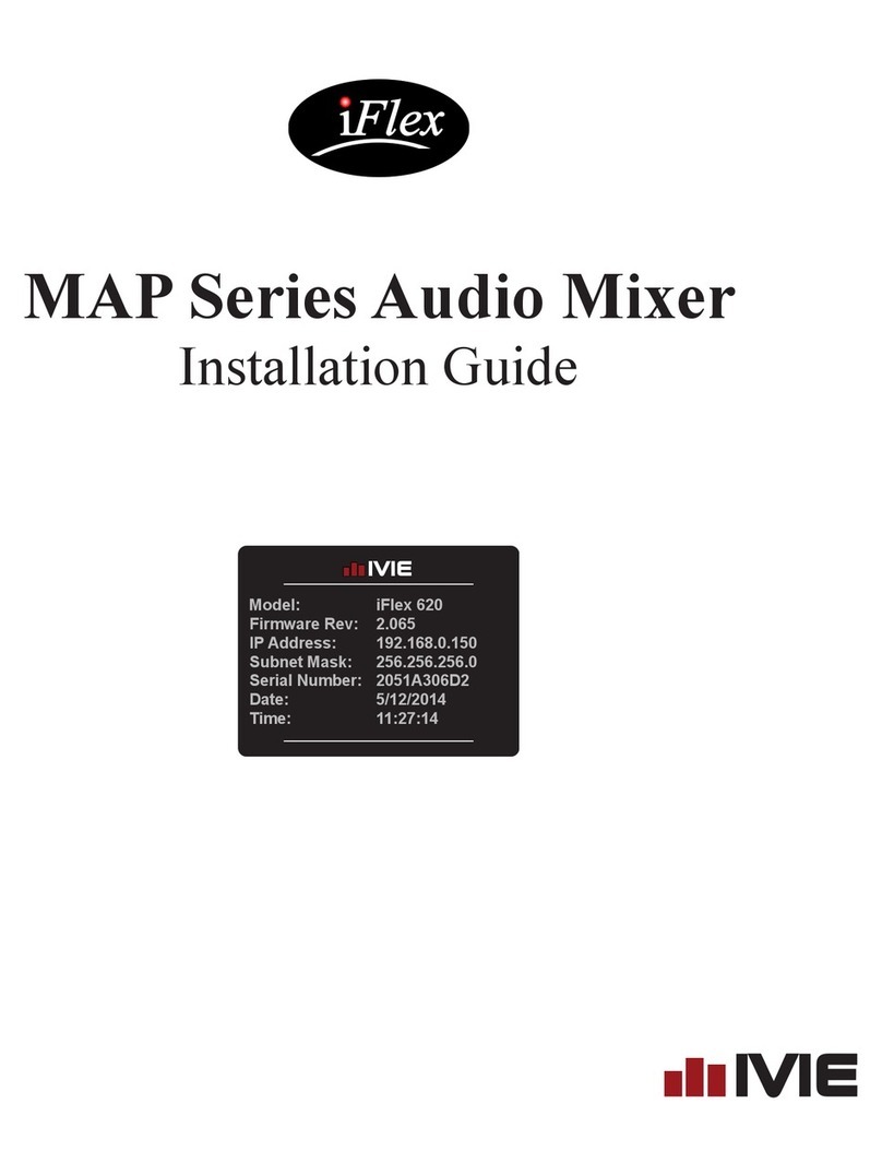 IVIE iFlex 620 installation guide