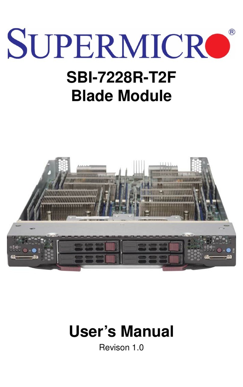 Supermicro SBI-7228R-T2F user manual