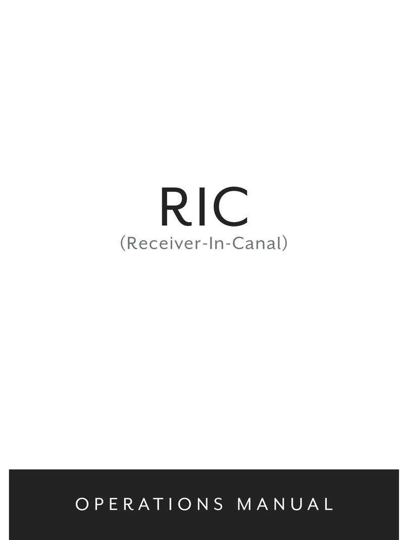 Starkey RIC 10 Operation manual