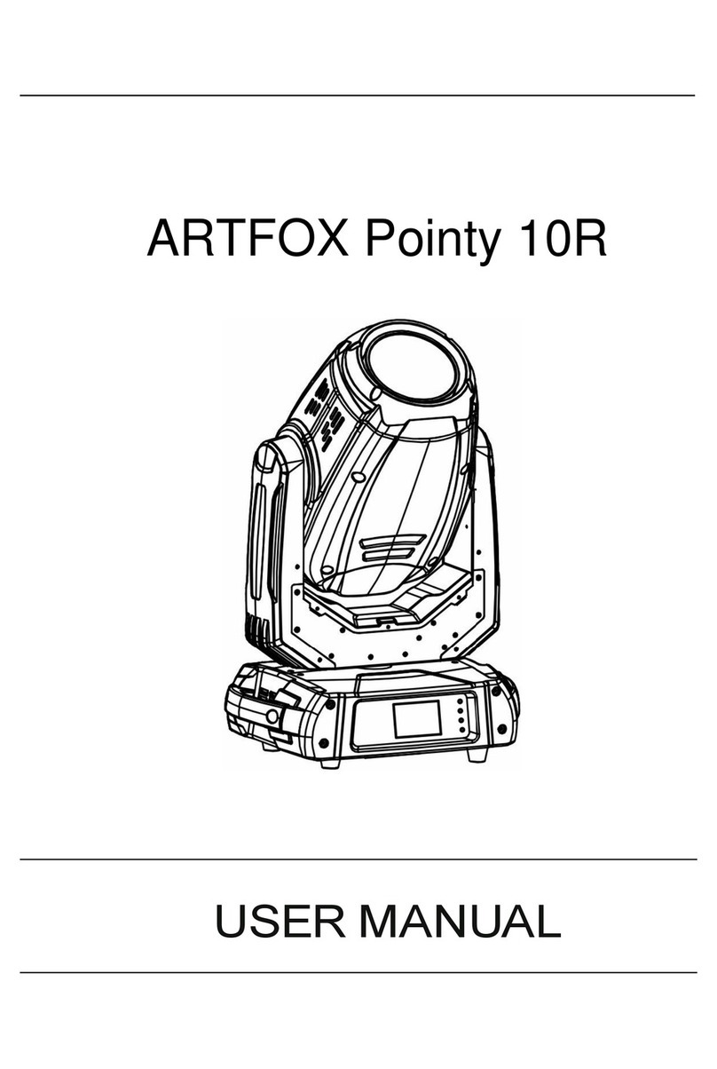 ArtFox Pointy 10R user manual