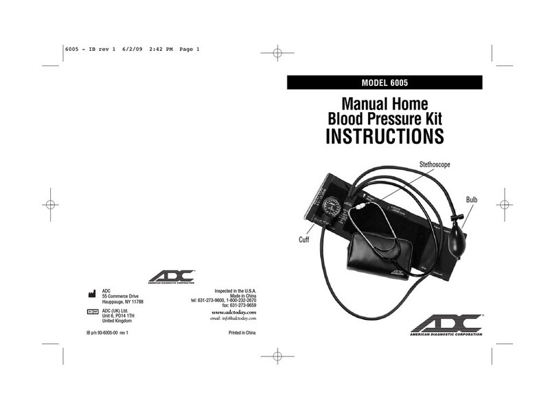 ADC 6005 User manual