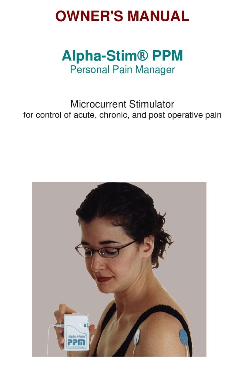 ALPHAMED Alpha-Stim PPM owner's manual