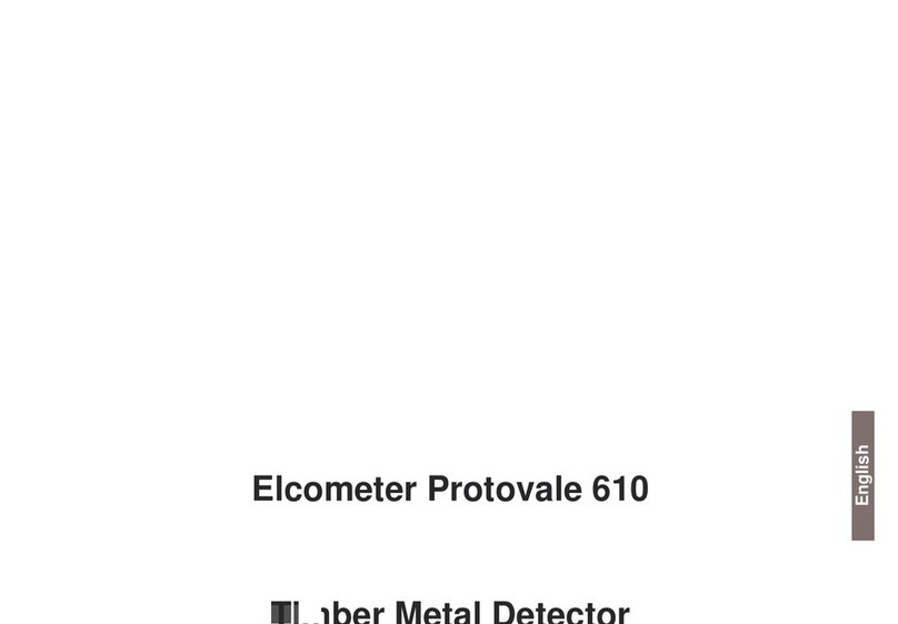 Elcometer Protovale 610 operating instructions