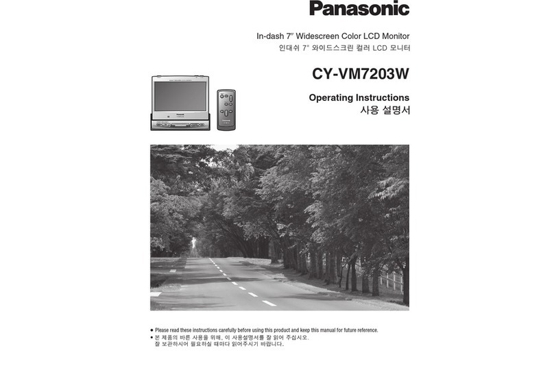 Panasonic CY-VM7203W operating instructions