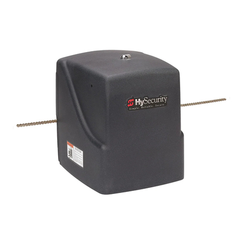HySecurity SlideSmart DC User manual