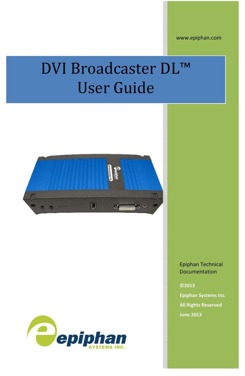 epiphan DVI Broadcaster DL user guide