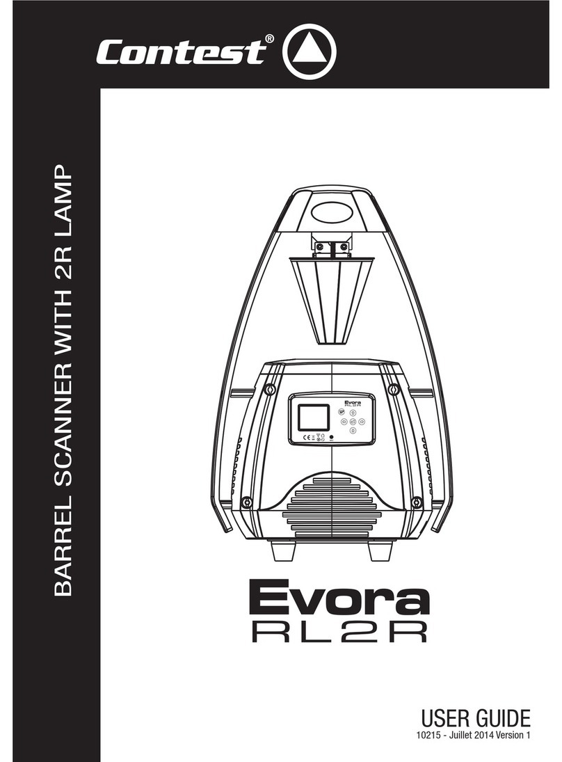 Contest Evora RL2R User manual