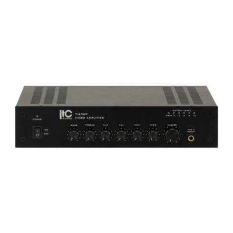 ITC T-40AP User manual