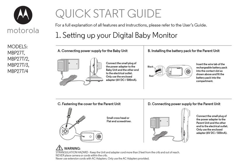 Motorola MBP27T User manual
