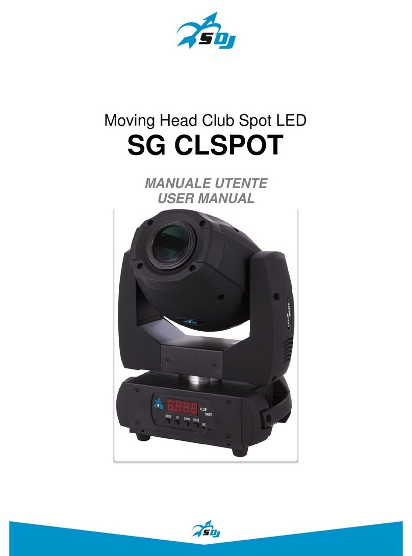 PROEL SG CLSPOT User manual