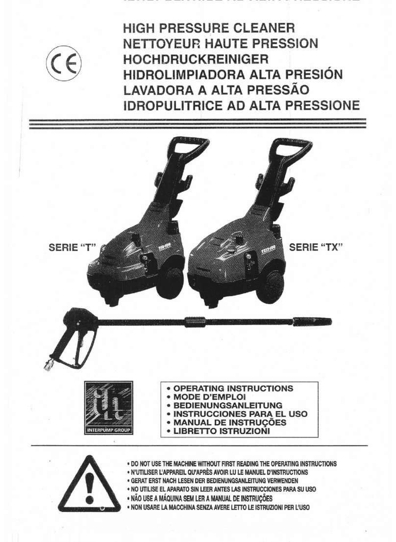 Interpump Group TX 10.130 operating instructions