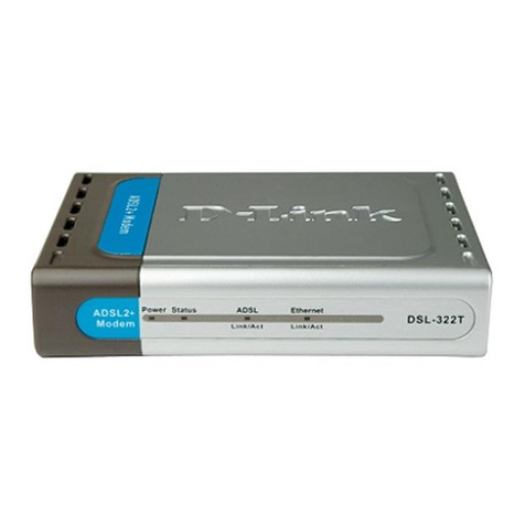 D-Link DSL-322T User manual