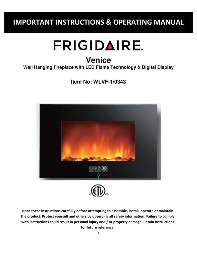 Frigidaire Venice WLVF-1/0343 Owner's manual Frigidaire Venice WLVF-1/0343 Owner's manual