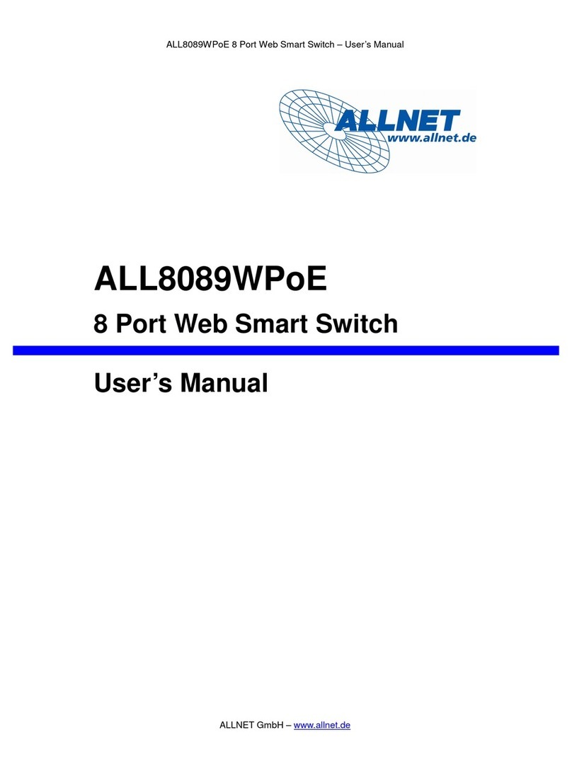 Allnet ALL8089WPoE user manual