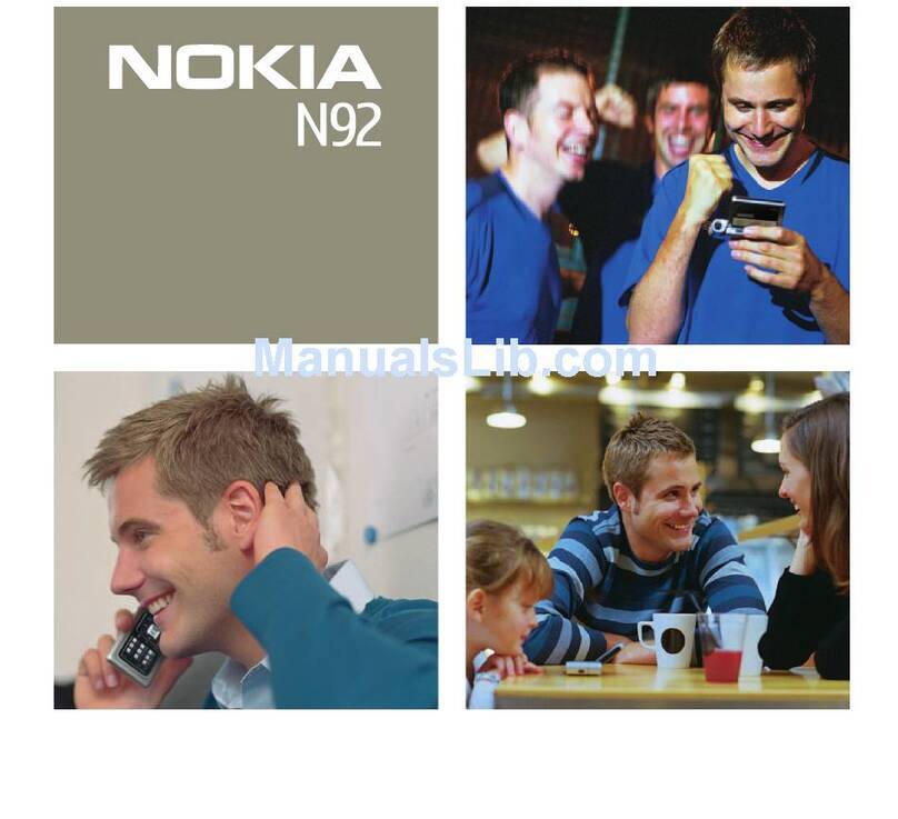 Nokia N92 User manual