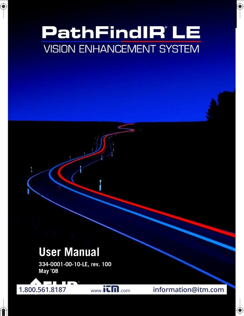 FLIR ThermoVision PathFindIR LE User manual