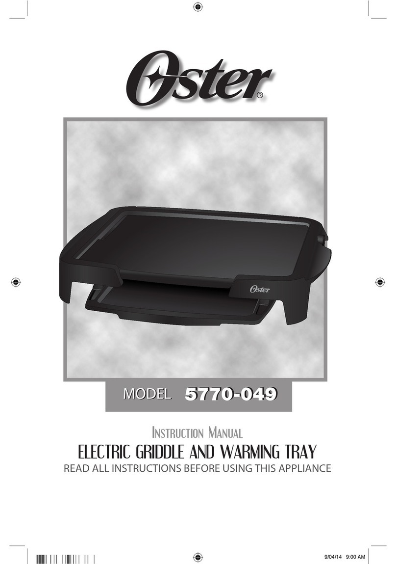 Oster 5770-049 User manual